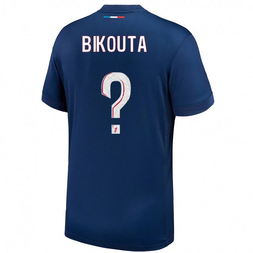 Danxen Dětské Dan Bikouta #0 Námořnická Modrá Bílá Domů Hráčské Dresy 2024/25 Dres