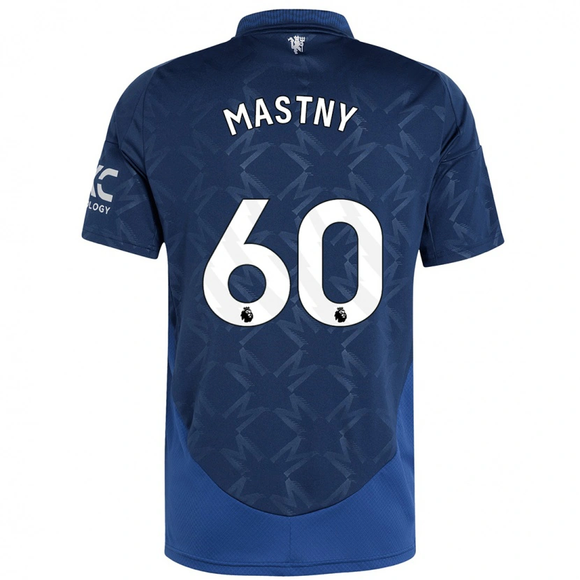 Danxen Dětské Ondrej Mastny #60 Indigo Daleko Hráčské Dresy 2024/25 Dres