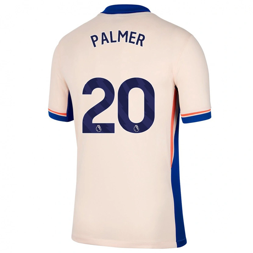 Danxen Dětské Cole Palmer #20 Světle Béžová Daleko Hráčské Dresy 2024/25 Dres