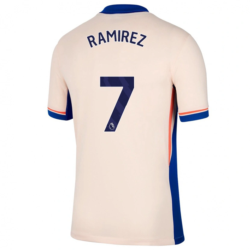 Danxen Dětské Mayra Ramírez #7 Světle Béžová Daleko Hráčské Dresy 2024/25 Dres