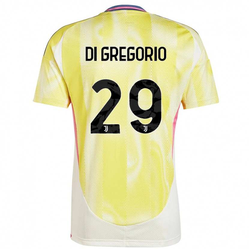 Danxen Dětské Michele Di Gregorio #29 Solární Žlutá Daleko Hráčské Dresy 2024/25 Dres