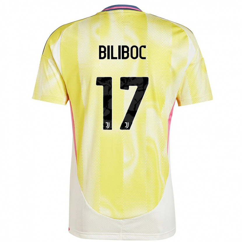 Danxen Dětské Lorenzo Biliboc #17 Solární Žlutá Daleko Hráčské Dresy 2024/25 Dres