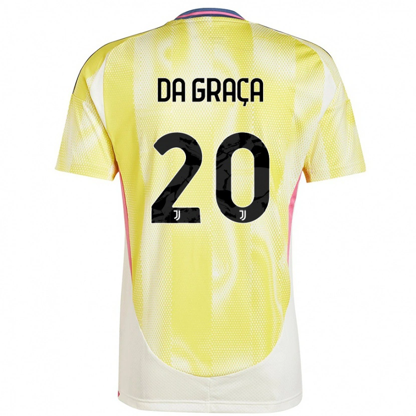 Danxen Dětské Cosimo Da Graça #20 Solární Žlutá Daleko Hráčské Dresy 2024/25 Dres