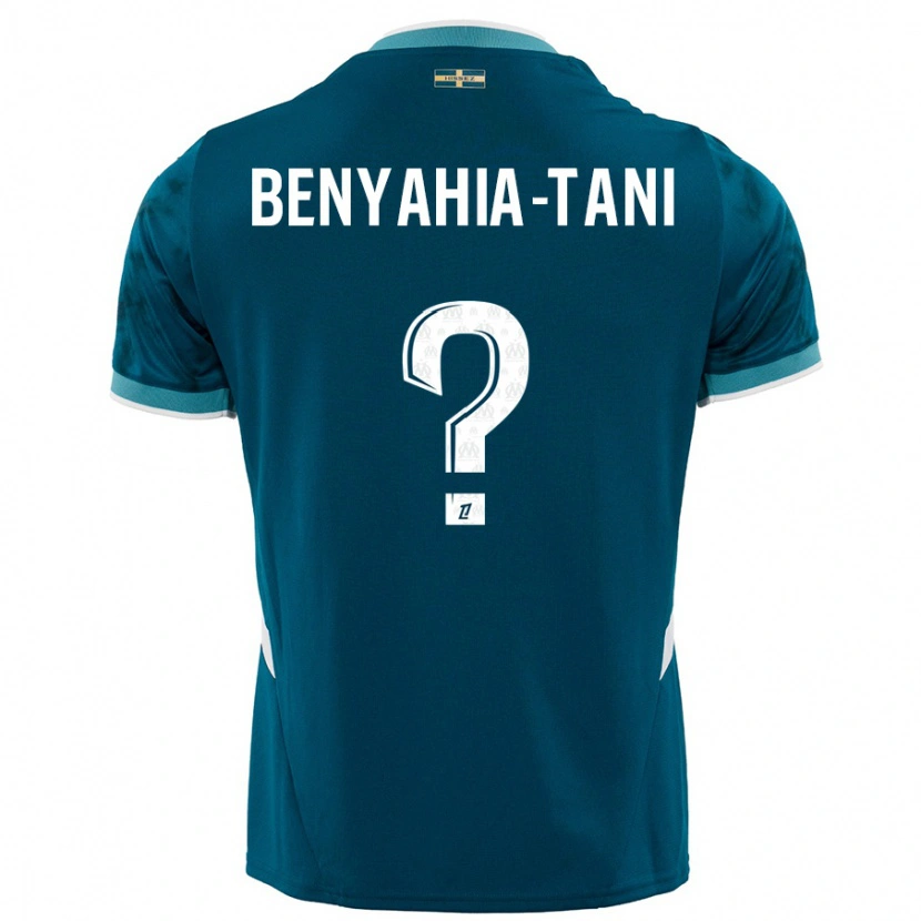 Danxen Dětské Aylan Benyahia-Tani #0 Tyrkysově Modré Daleko Hráčské Dresy 2024/25 Dres