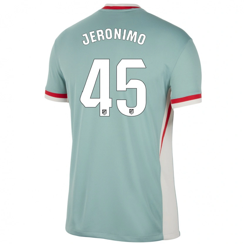 Danxen Dětské Isaiah Jeronimo #45 Světle Béžově Modrá Daleko Hráčské Dresy 2024/25 Dres