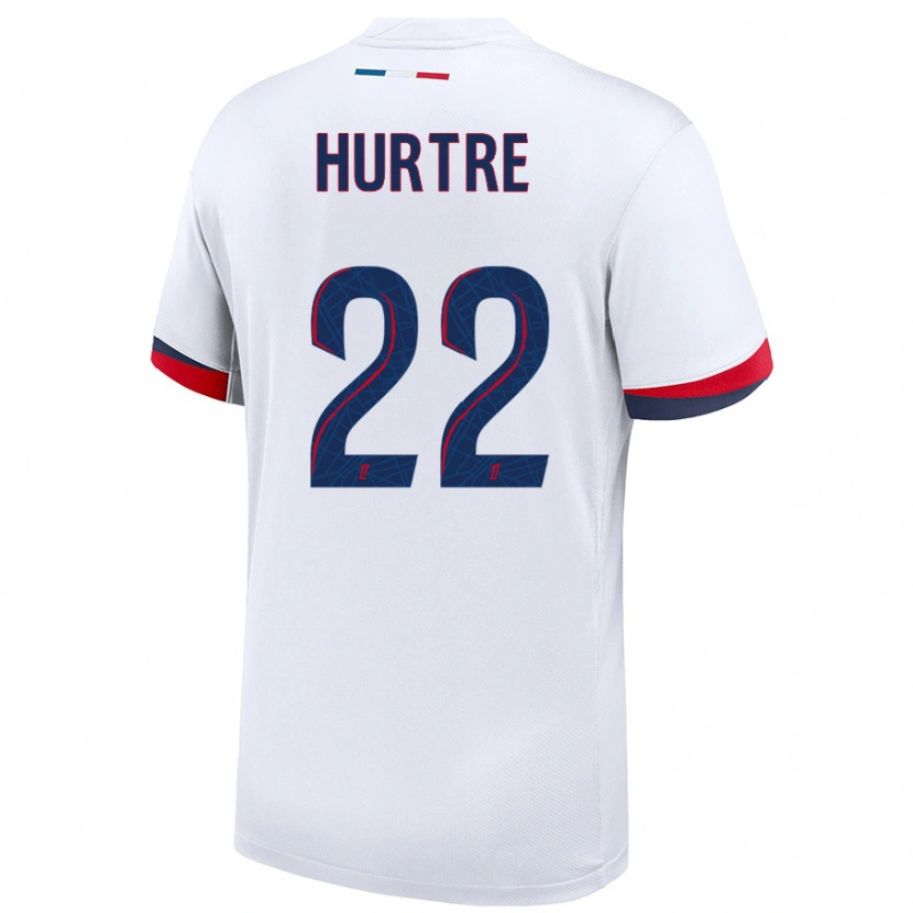 Danxen Dětské Oceane Hurtre #22 Bílá Modrá Červená Daleko Hráčské Dresy 2024/25 Dres