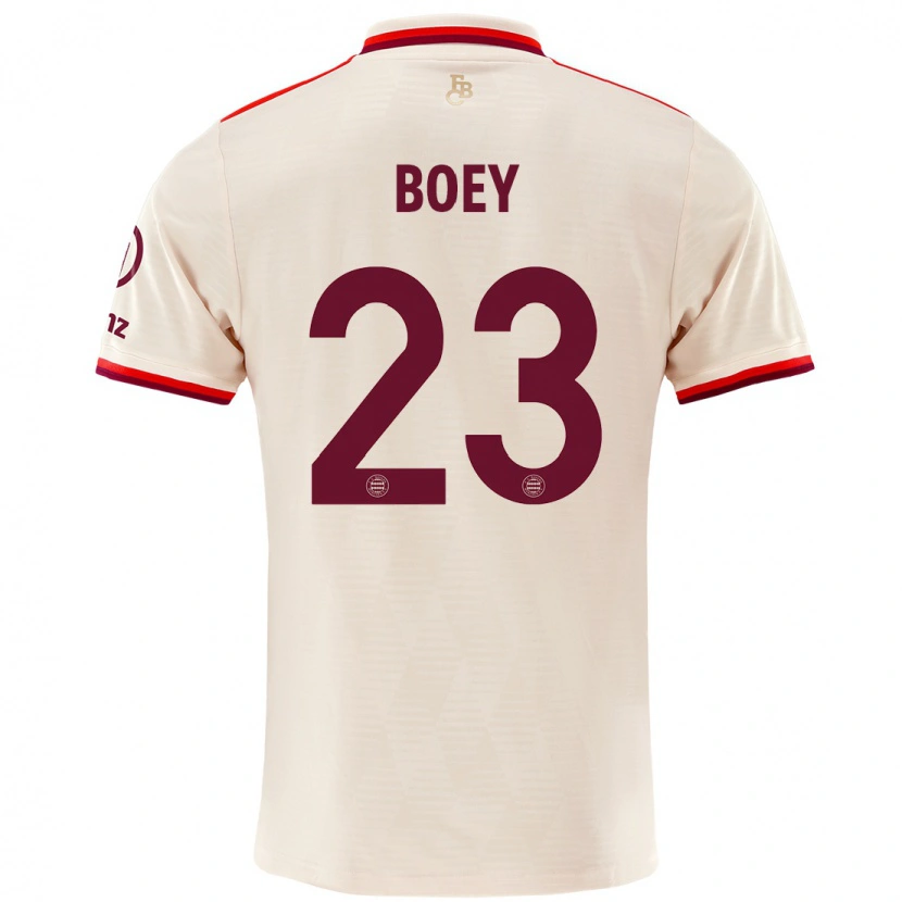 Danxen Dětské Sacha Boey #23 Prádlo Třetí Hráčské Dresy 2024/25 Dres