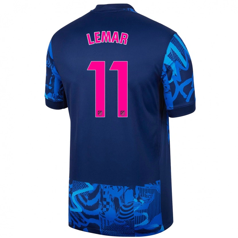 Danxen Dětské Thomas Lemar #11 Královská Modrá Třetí Hráčské Dresy 2024/25 Dres