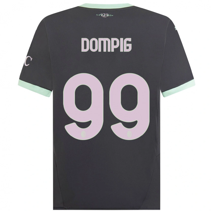 Danxen Dětské Chanté Dompig #99 Šedá Třetí Hráčské Dresy 2024/25 Dres