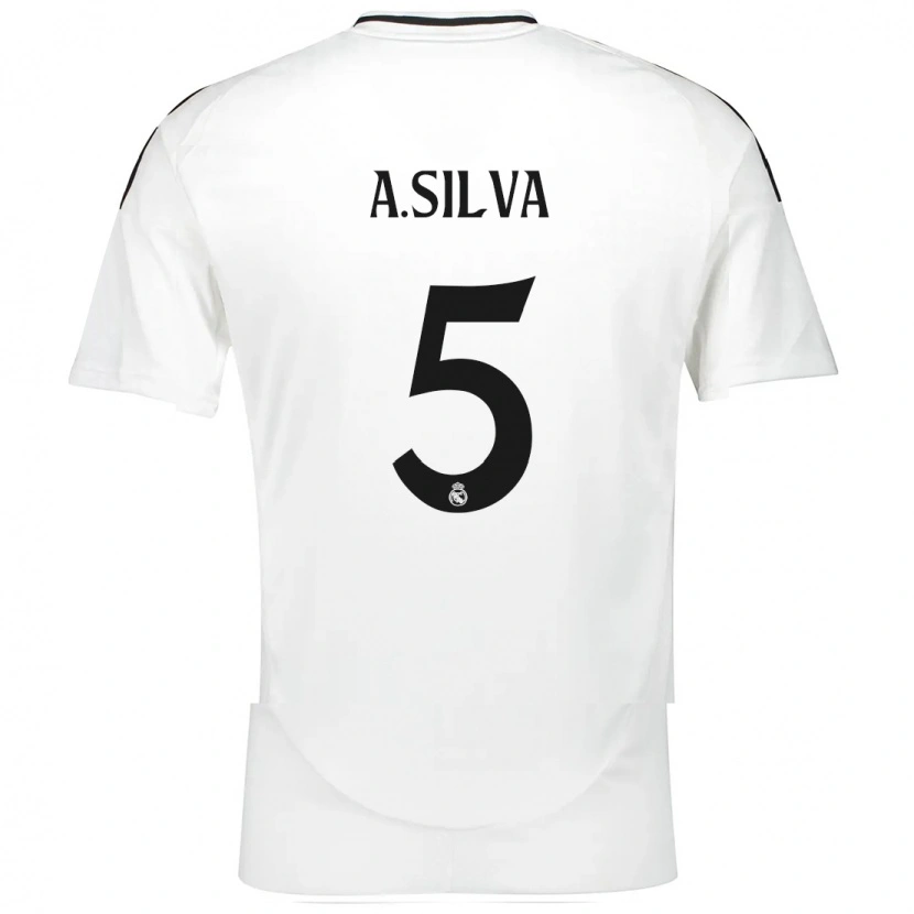 Danxen Pánské Antonia Silva #5 Bílý Domů Hráčské Dresy 2024/25 Dres