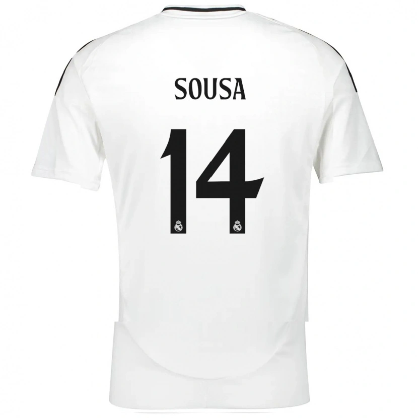 Danxen Pánské Kathellen Sousa #14 Bílý Domů Hráčské Dresy 2024/25 Dres