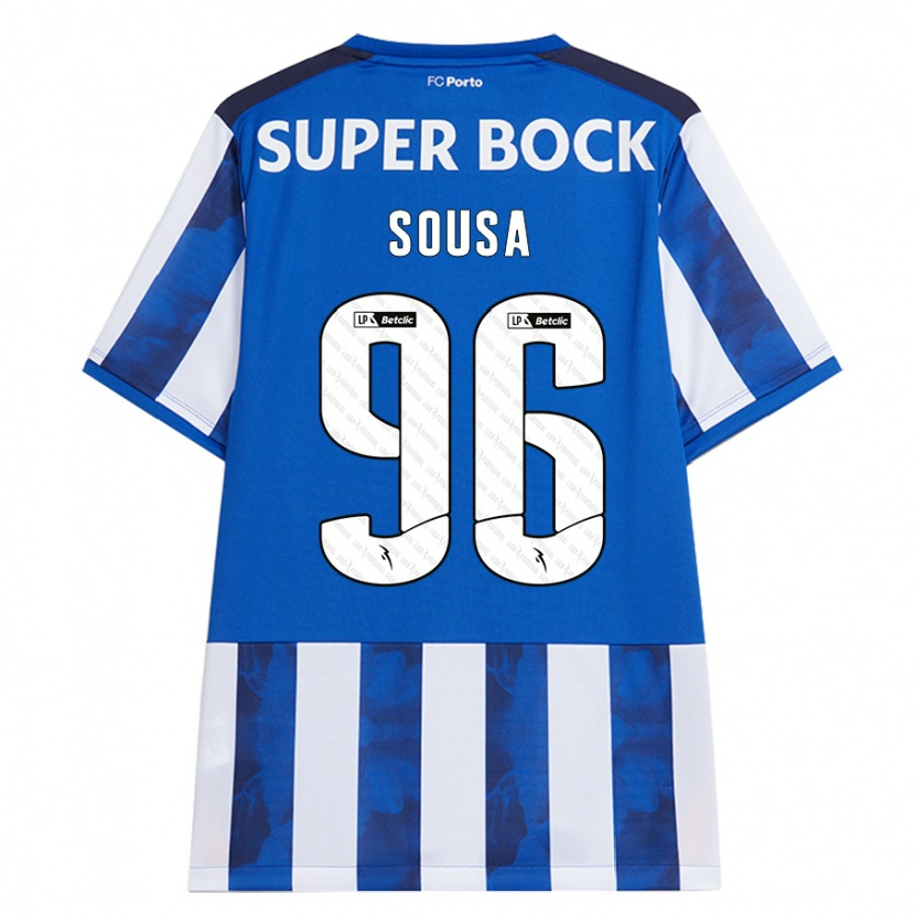 Danxen Pánské Filipe Sousa #96 Modrá Bílá Domů Hráčské Dresy 2024/25 Dres