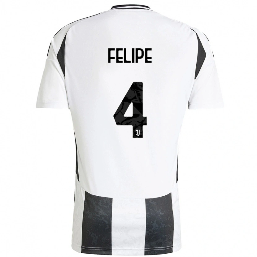 Danxen Pánské Pedro Felipe #4 Bílá Černá Domů Hráčské Dresy 2024/25 Dres