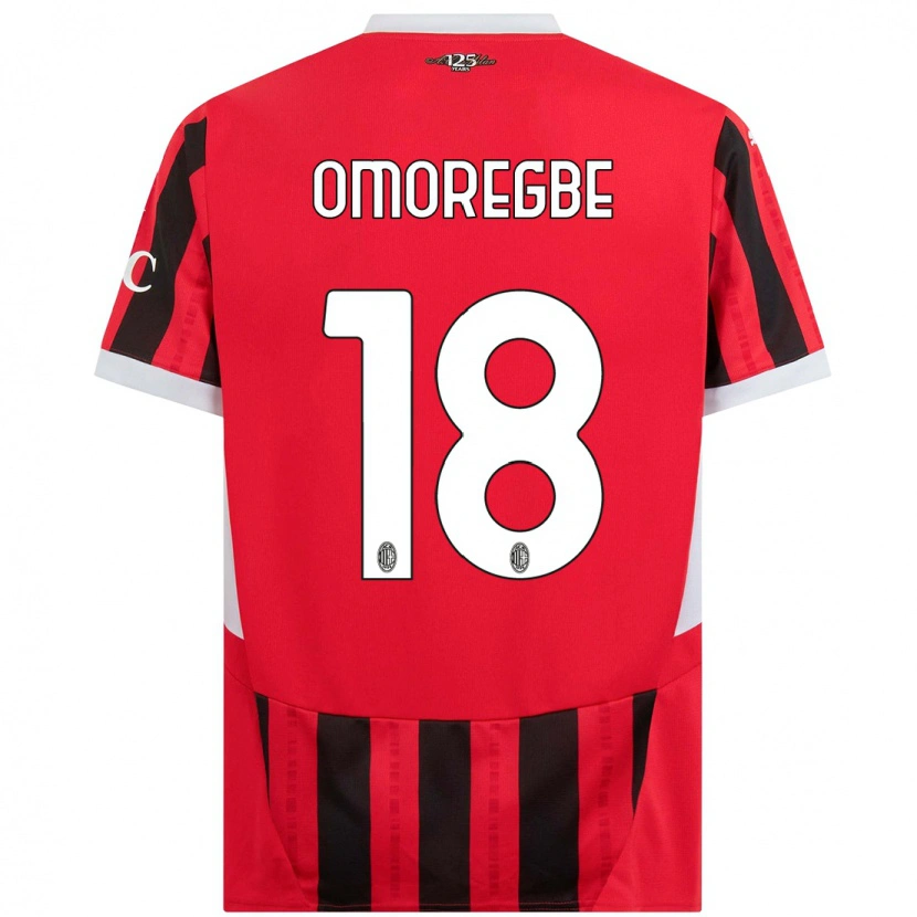 Danxen Pánské Bob Murphy Omoregbe #18 Červená Černá Domů Hráčské Dresy 2024/25 Dres