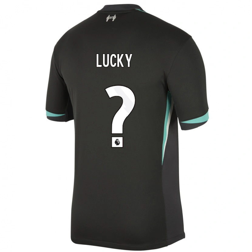 Danxen Pánské Wellity Lucky #0 Černá Antracitově Bílá Daleko Hráčské Dresy 2024/25 Dres