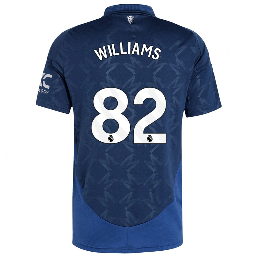 Danxen Pánské Ethan Williams #82 Indigo Daleko Hráčské Dresy 2024/25 Dres