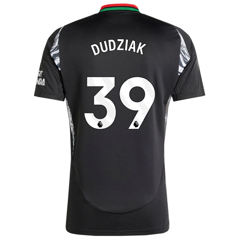 Danxen Pánské Harrison Dudziak #39 Černý Daleko Hráčské Dresy 2024/25 Dres