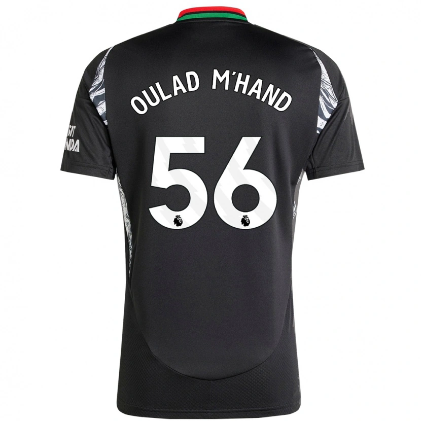 Danxen Pánské Salah-Eddine Oulad M'hand #56 Černý Daleko Hráčské Dresy 2024/25 Dres