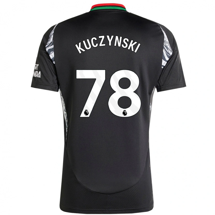 Danxen Pánské Max Kuczynski #78 Černý Daleko Hráčské Dresy 2024/25 Dres