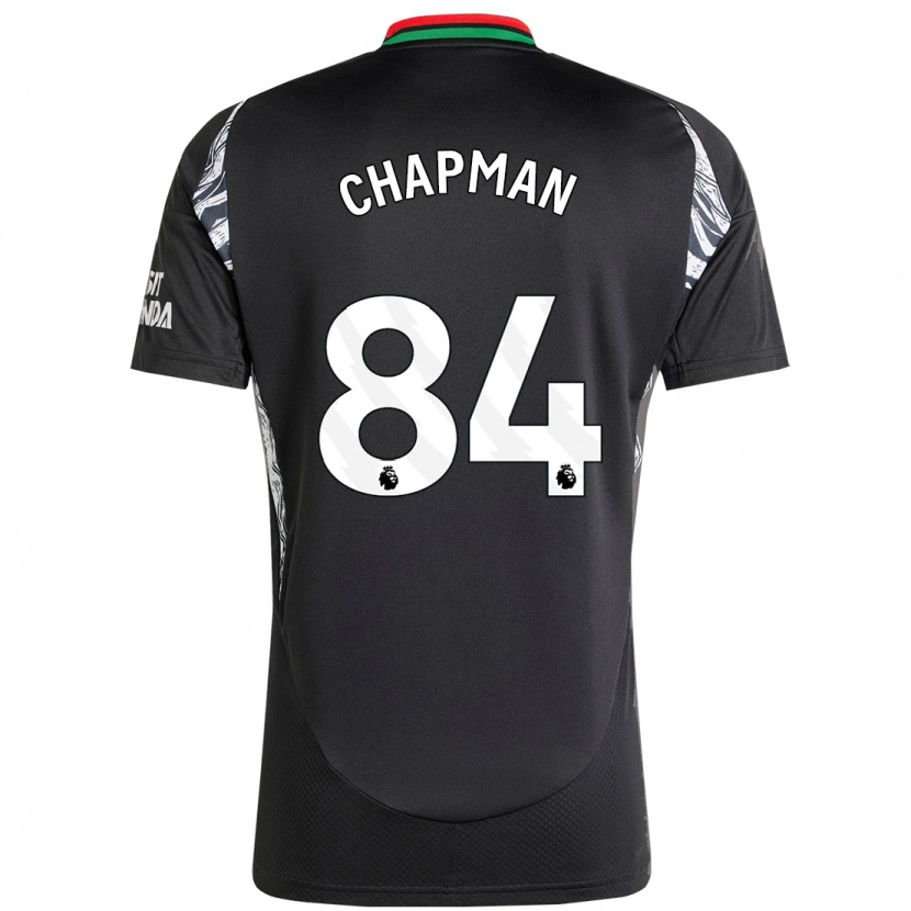 Danxen Pánské Samuel Chapman #84 Černý Daleko Hráčské Dresy 2024/25 Dres