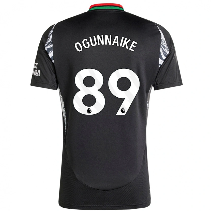 Danxen Pánské Josh Ogunnaike #89 Černý Daleko Hráčské Dresy 2024/25 Dres