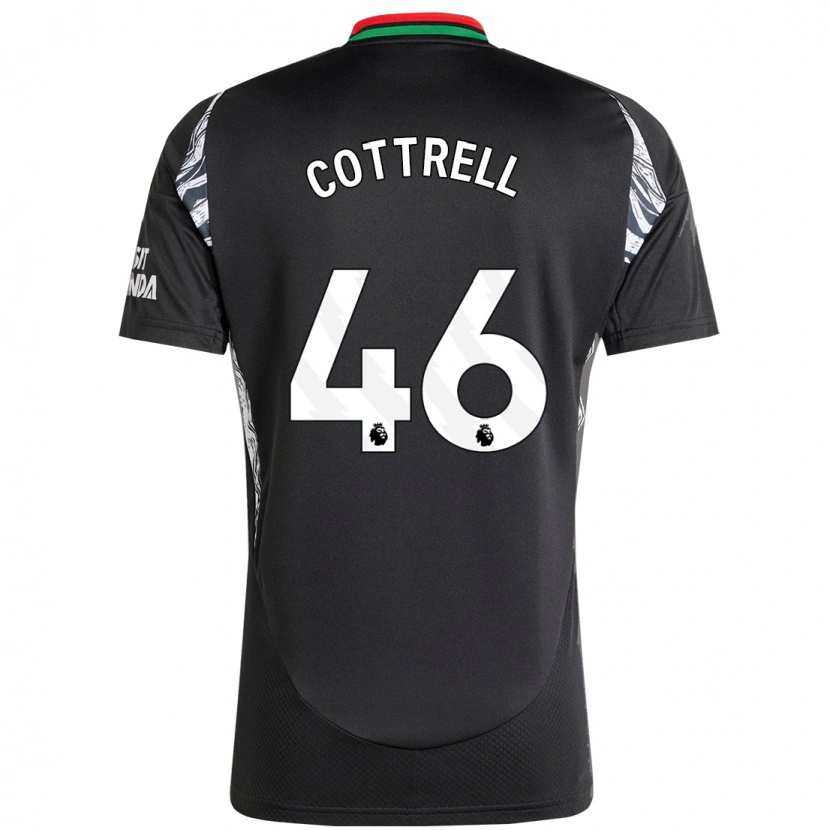 Danxen Pánské Ben Cottrell #46 Černý Daleko Hráčské Dresy 2024/25 Dres