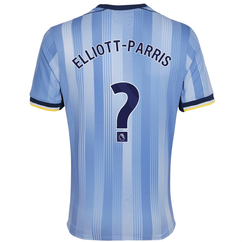Danxen Pánské Reiss Elliott-Parris #0 Světle Modrá Daleko Hráčské Dresy 2024/25 Dres