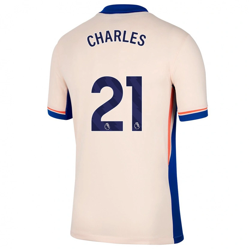 Danxen Pánské Niamh Charles #21 Světle Béžová Daleko Hráčské Dresy 2024/25 Dres