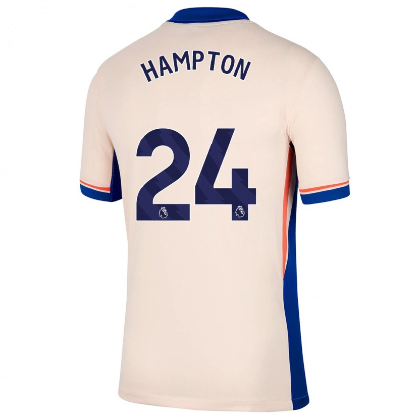 Danxen Pánské Hannah Hampton #24 Světle Béžová Daleko Hráčské Dresy 2024/25 Dres