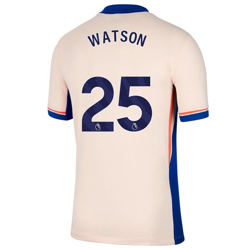 Danxen Pánské Lucy Watson #25 Světle Béžová Daleko Hráčské Dresy 2024/25 Dres