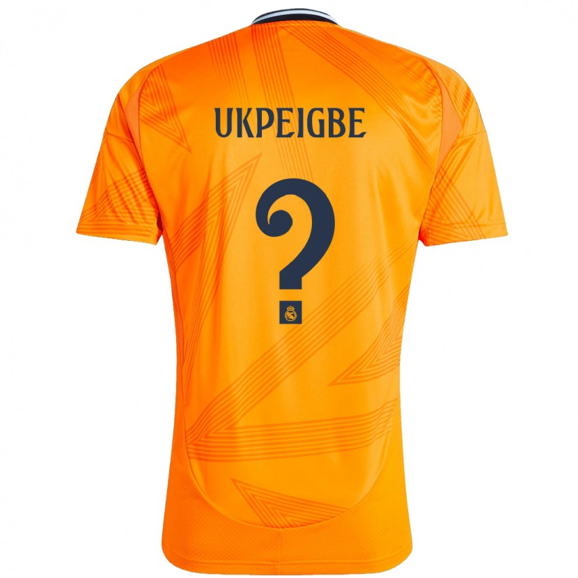 Danxen Pánské Melvin Ukpeigbe #0 Pomerančový Daleko Hráčské Dresy 2024/25 Dres