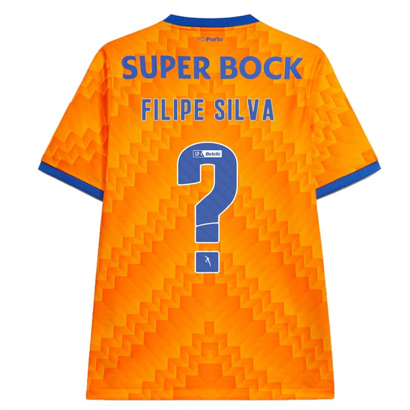 Danxen Pánské Filipe Silva #0 Pomerančový Daleko Hráčské Dresy 2024/25 Dres