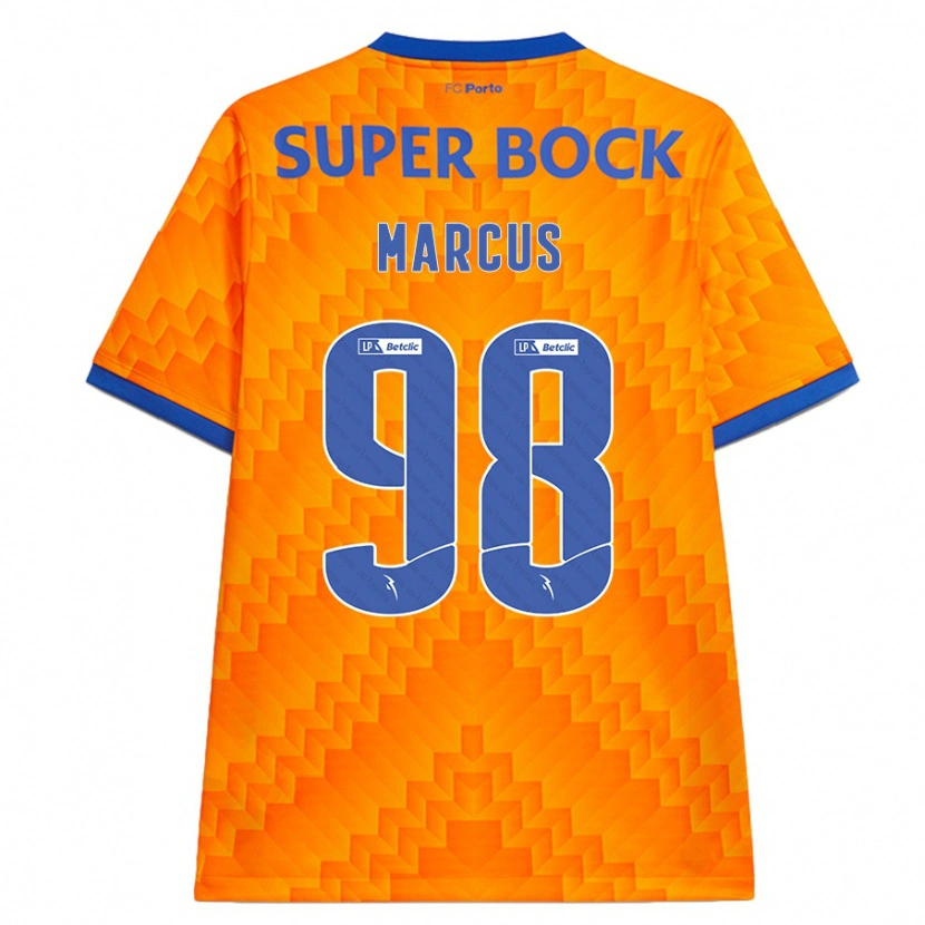 Danxen Pánské Abraham Marcus #98 Pomerančový Daleko Hráčské Dresy 2024/25 Dres