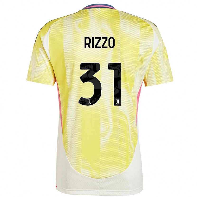 Danxen Pánské Niccolò Rizzo #31 Solární Žlutá Daleko Hráčské Dresy 2024/25 Dres