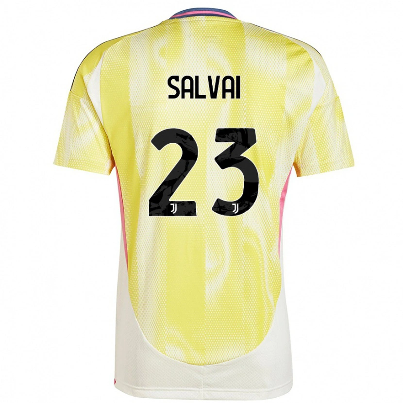 Danxen Pánské Cecilia Salvai #23 Solární Žlutá Daleko Hráčské Dresy 2024/25 Dres