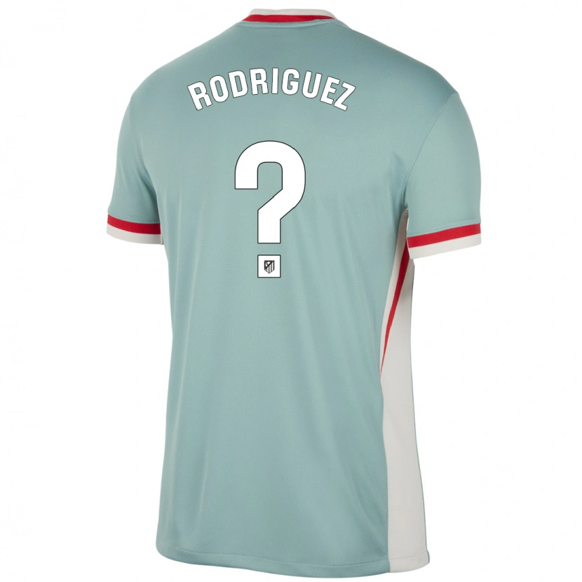 Danxen Pánské Adrian Rodriguez #0 Světle Béžově Modrá Daleko Hráčské Dresy 2024/25 Dres