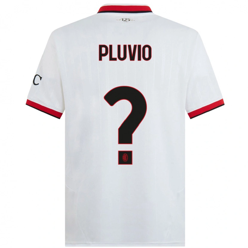 Danxen Pánské Nicholas Pluvio #0 Bílá Černá Červená Daleko Hráčské Dresy 2024/25 Dres