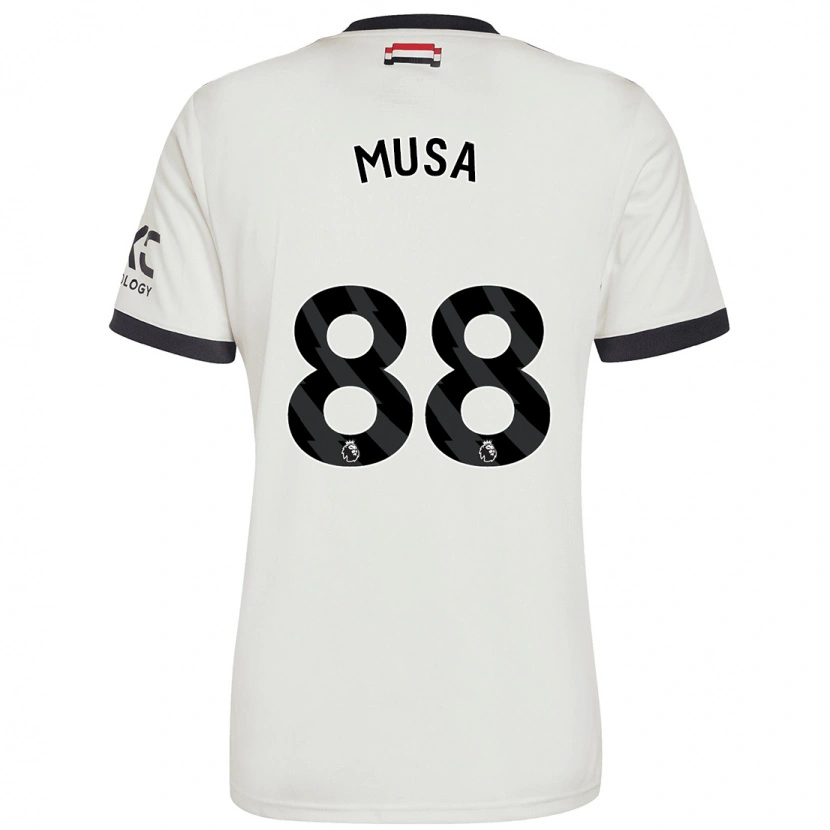 Danxen Pánské Victor Musa #88 Off White Třetí Hráčské Dresy 2024/25 Dres