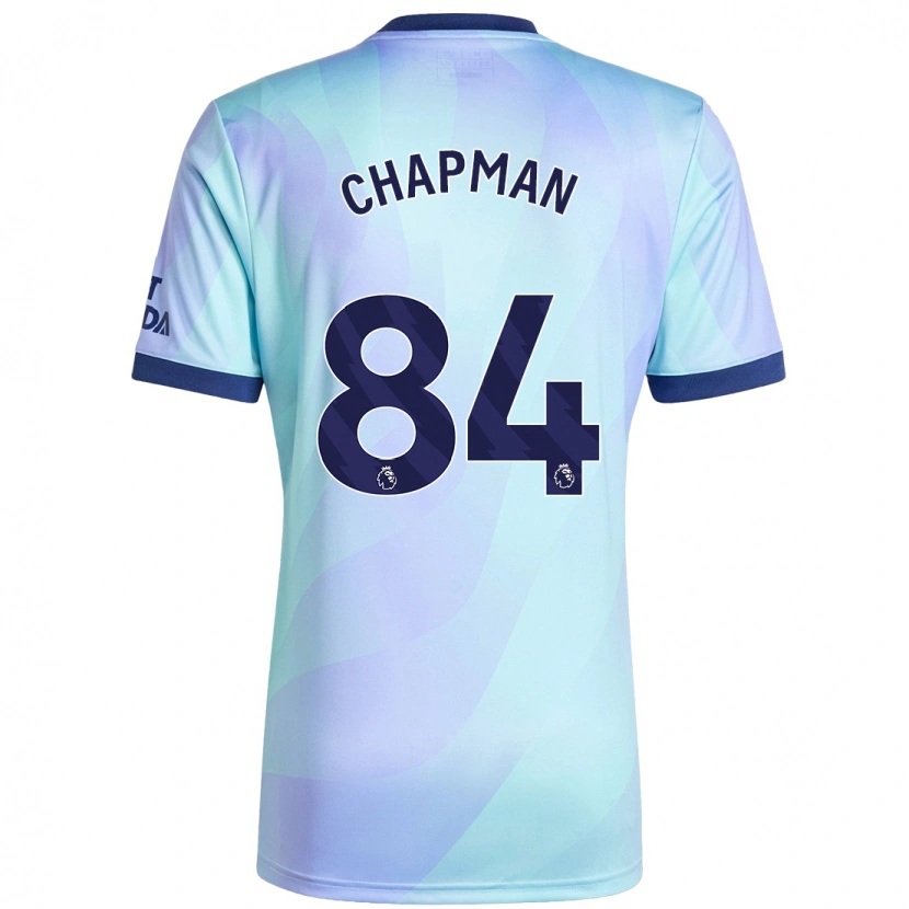 Danxen Pánské Samuel Chapman #84 Aqua Třetí Hráčské Dresy 2024/25 Dres