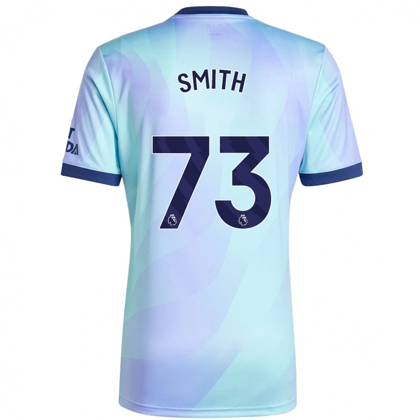 Danxen Pánské Tom Smith #73 Aqua Třetí Hráčské Dresy 2024/25 Dres