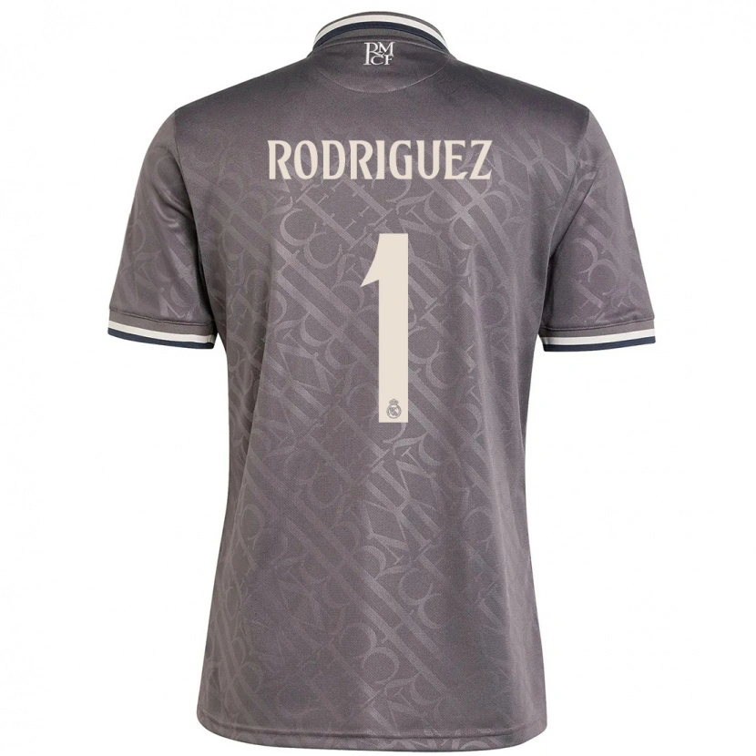 Danxen Pánské Misa Rodriguez #1 Dřevěné Uhlí Třetí Hráčské Dresy 2024/25 Dres