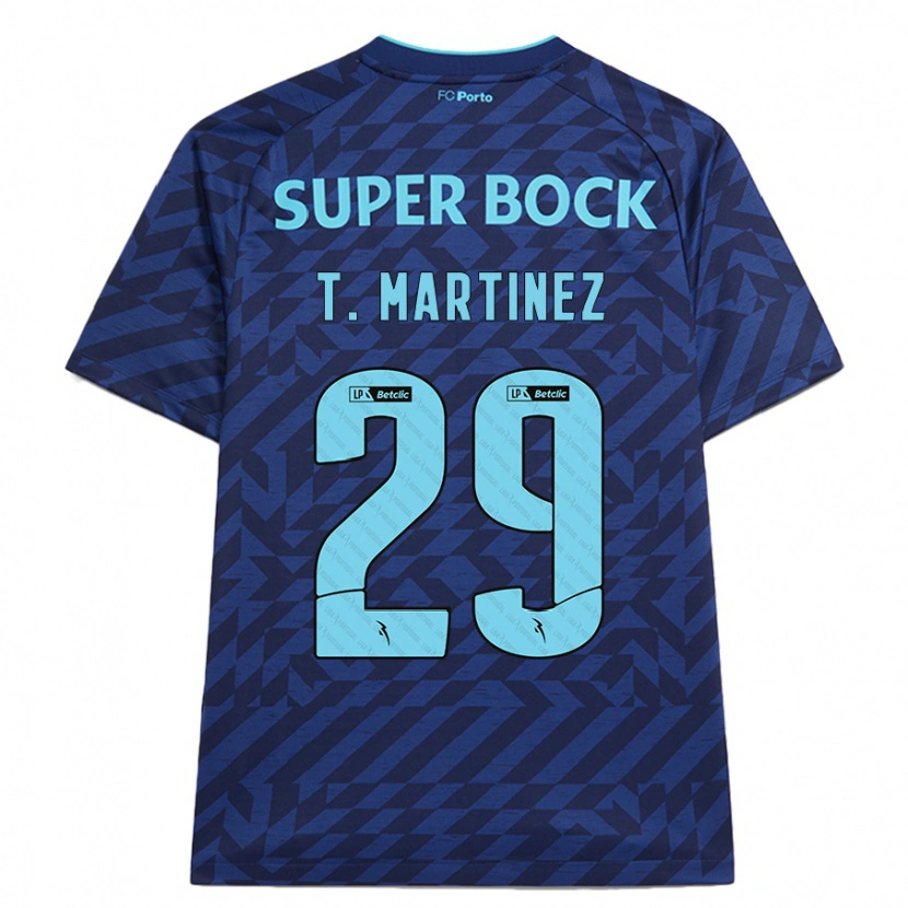 Danxen Pánské Toni Martínez #29 Námořnická Modř Třetí Hráčské Dresy 2024/25 Dres
