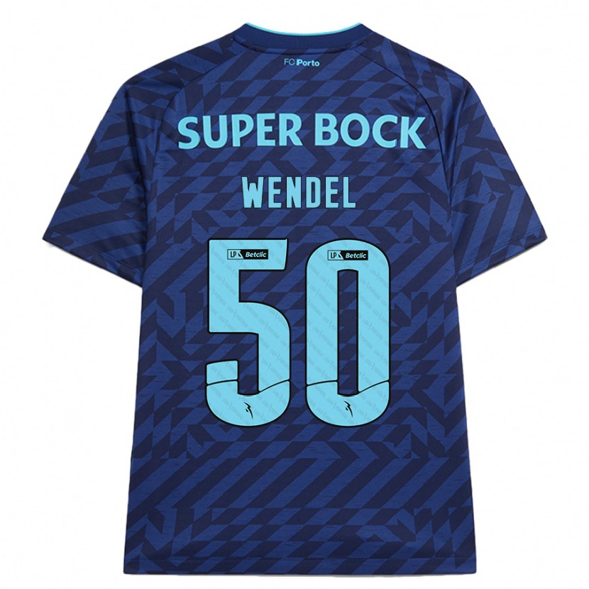 Danxen Pánské Wendel #50 Námořnická Modř Třetí Hráčské Dresy 2024/25 Dres