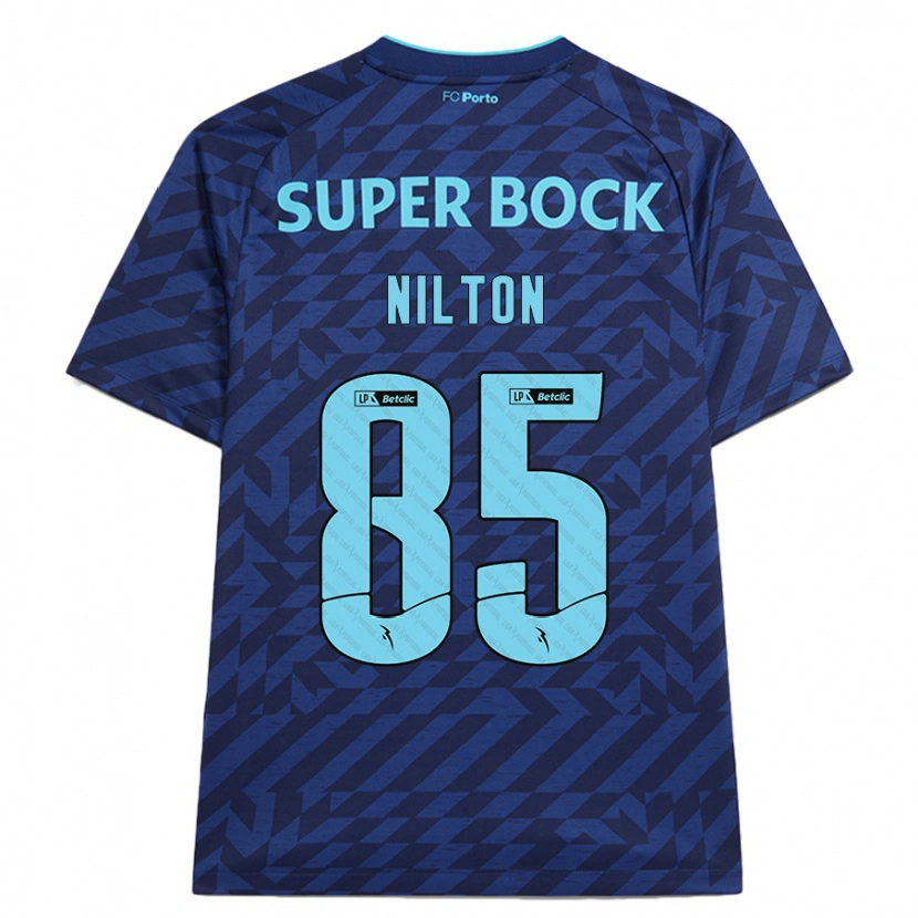 Danxen Pánské Nilton #85 Námořnická Modř Třetí Hráčské Dresy 2024/25 Dres