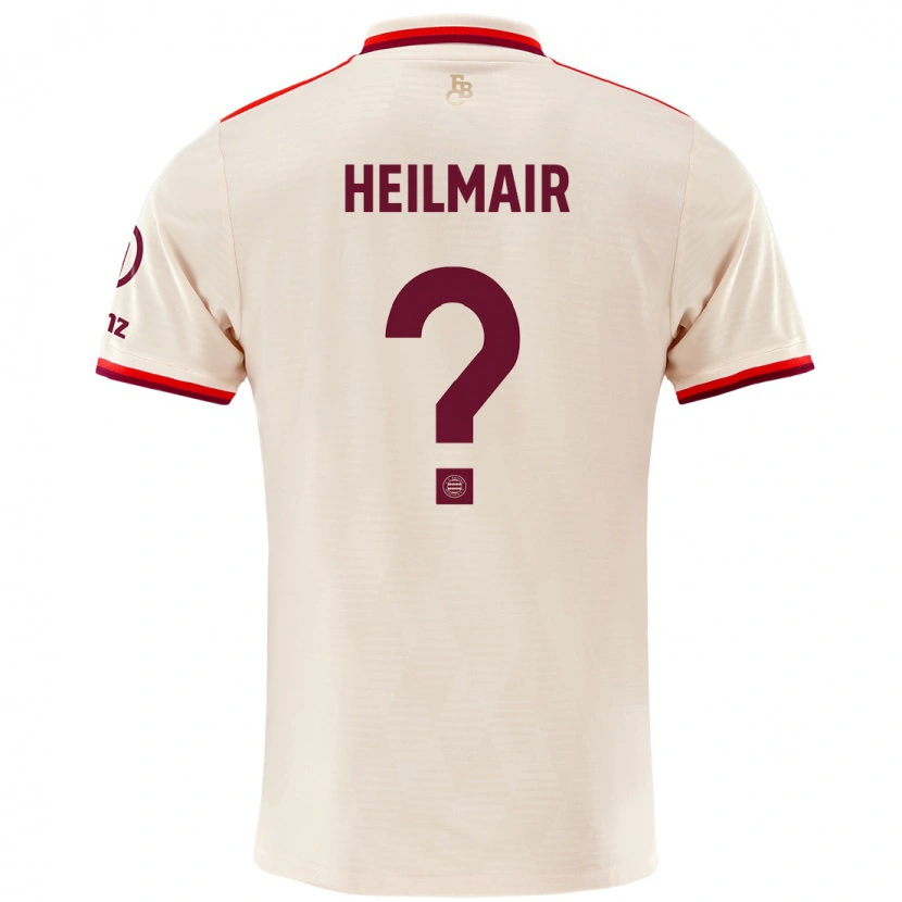 Danxen Pánské Hannes Heilmair #0 Prádlo Třetí Hráčské Dresy 2024/25 Dres