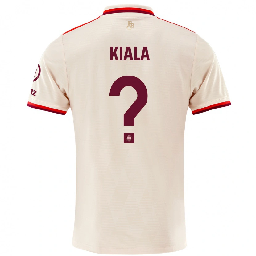 Danxen Pánské Cassiano Kiala #0 Prádlo Třetí Hráčské Dresy 2024/25 Dres