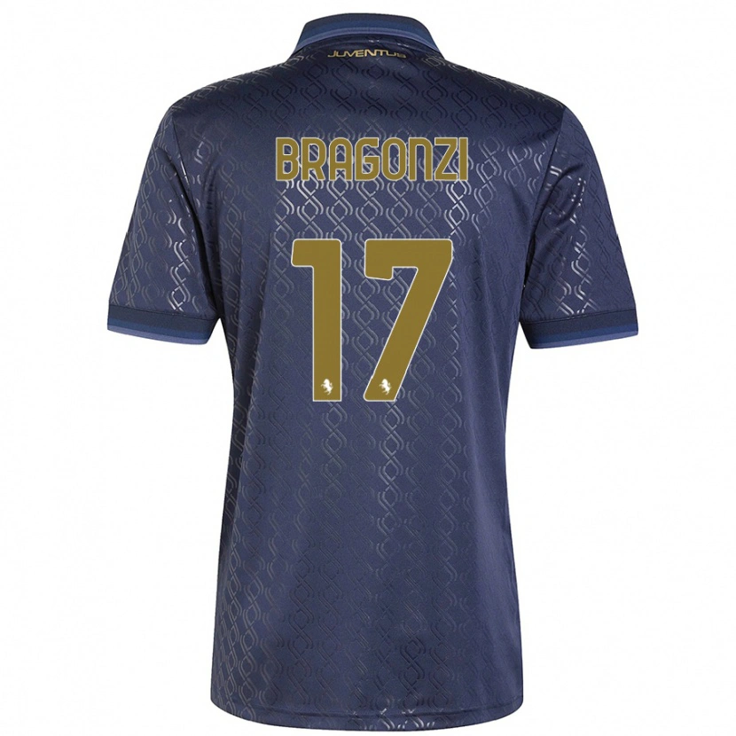Danxen Pánské Asia Bragonzi #17 Námořnická Modř Třetí Hráčské Dresy 2024/25 Dres