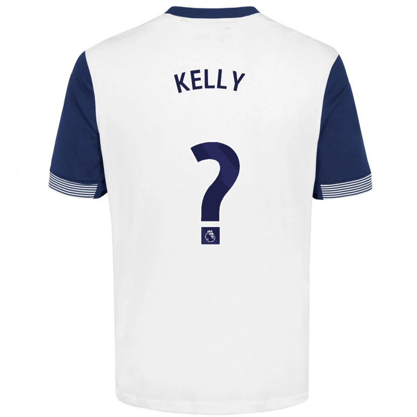 Danxen Dámské Kyle Kelly #0 Bílá Modrá Domů Hráčské Dresy 2024/25 Dres
