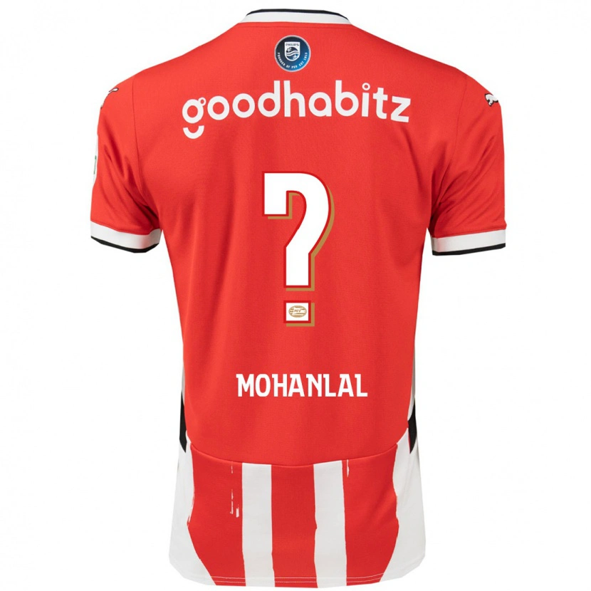 Danxen Dámské Pawan Mohanlal #0 Červená Bílá Domů Hráčské Dresy 2024/25 Dres