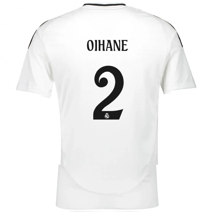 Danxen Dámské Oihane Hernández #2 Bílý Domů Hráčské Dresy 2024/25 Dres